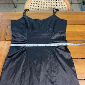 Twenty one satin black dress size medium